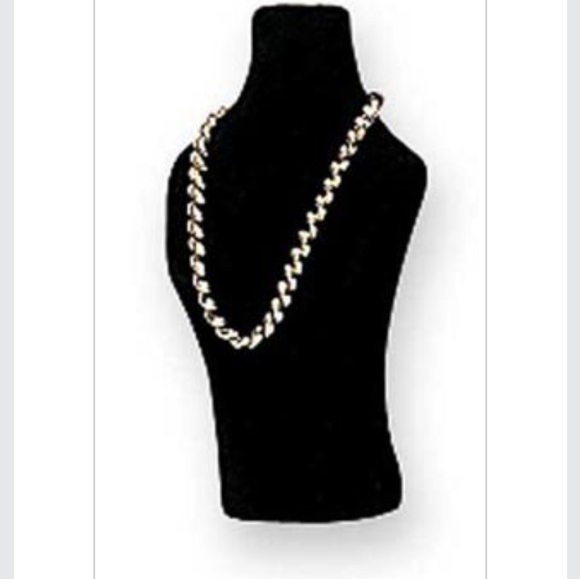 Black Velvet Necklace Jewelry Display Bust 11" - Picture 4 of 9